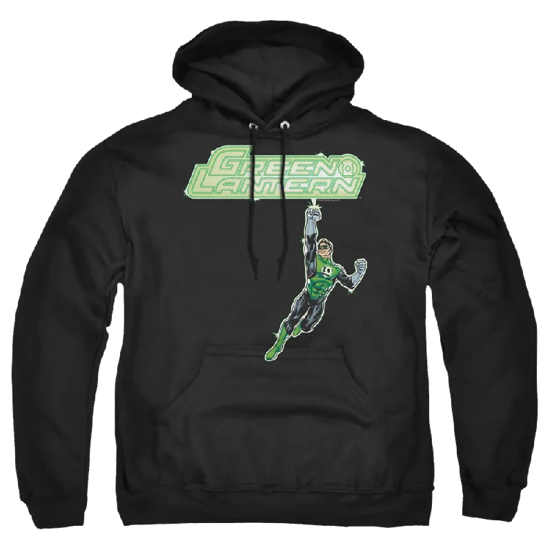 Green Lantern Energy Construct Logo - Pullover Hoodie Square Neck Pullover