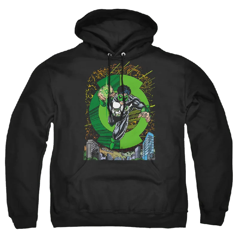 Green Lantern Gl #51 Cover - Pullover Hoodie Polo Neck Sweater