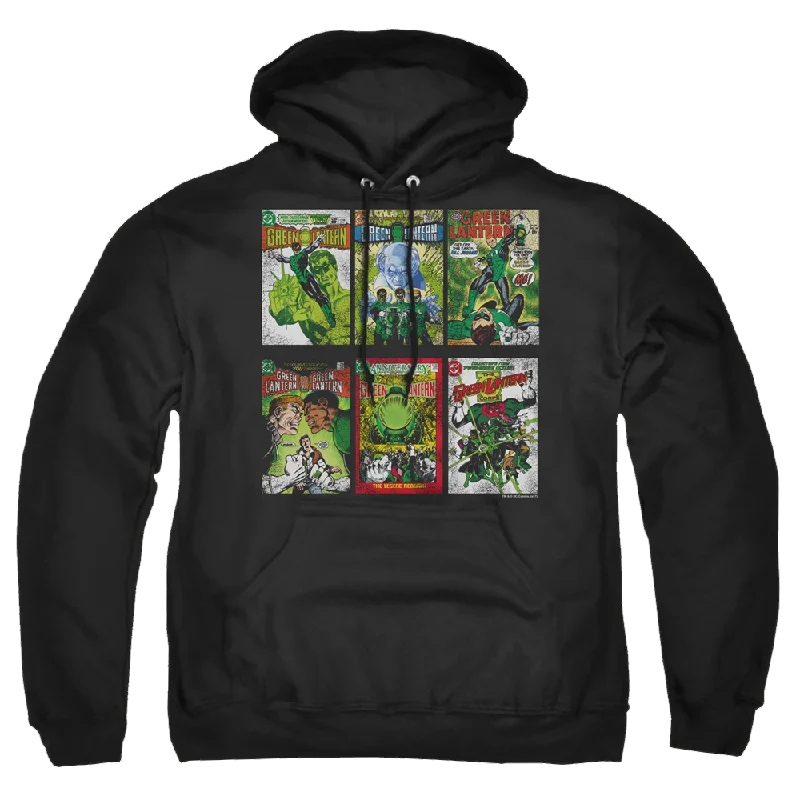 Green Lantern Gl Covers - Pullover Hoodie One Shoulder Top