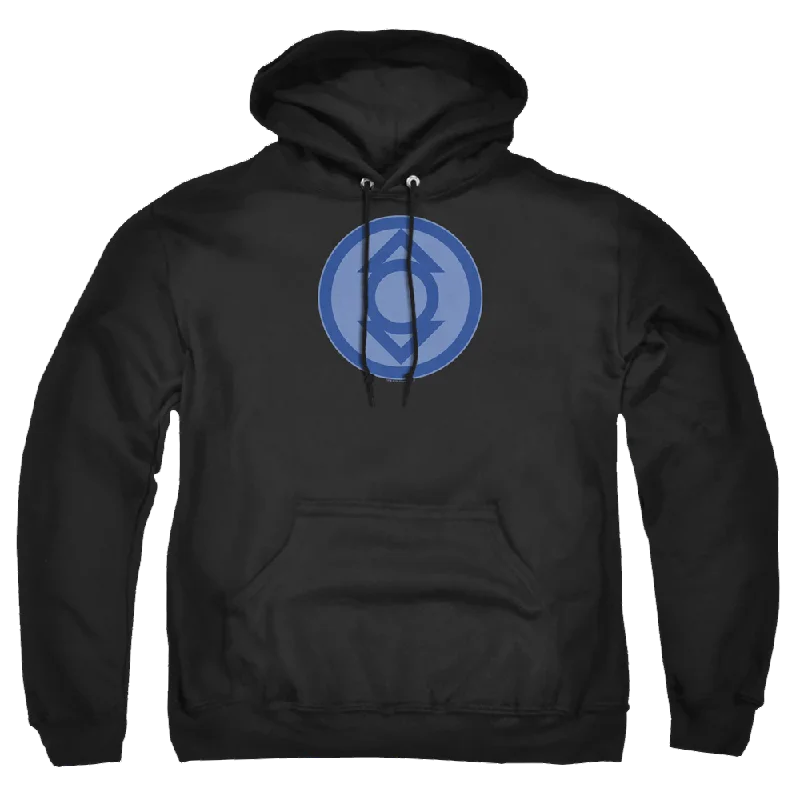 Green Lantern Indigo Symbol - Pullover Hoodie Jewel Neck Pullover