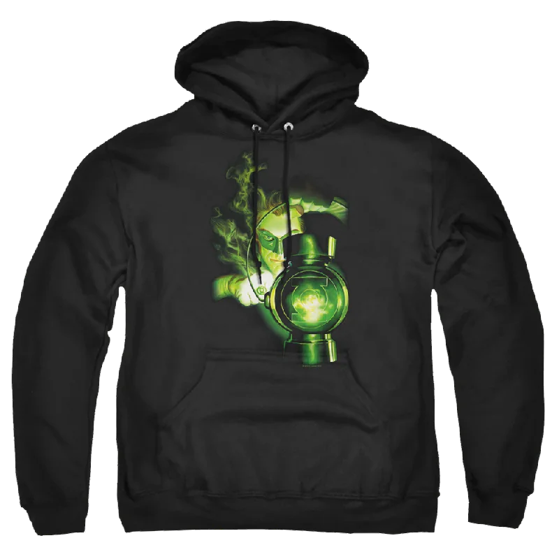 Green Lantern Lantern Light - Pullover Hoodie Halter Neck Top
