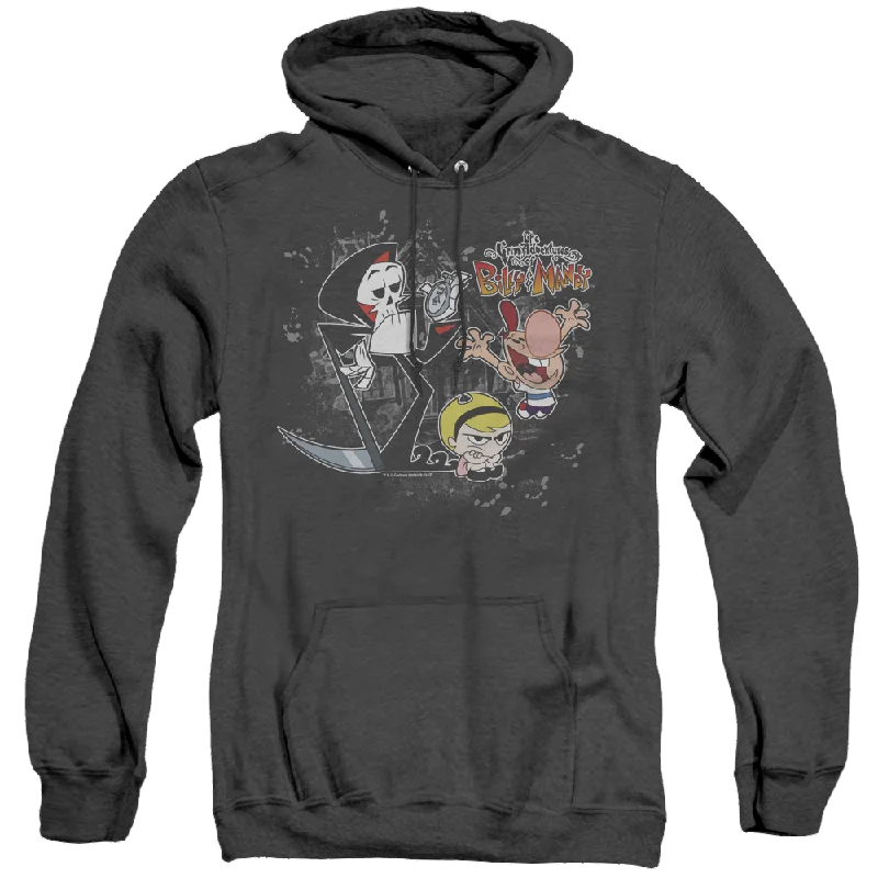 Grim Adventures of Billy & Mandy, The Splatter Cast - Heather Pullover Hoodie