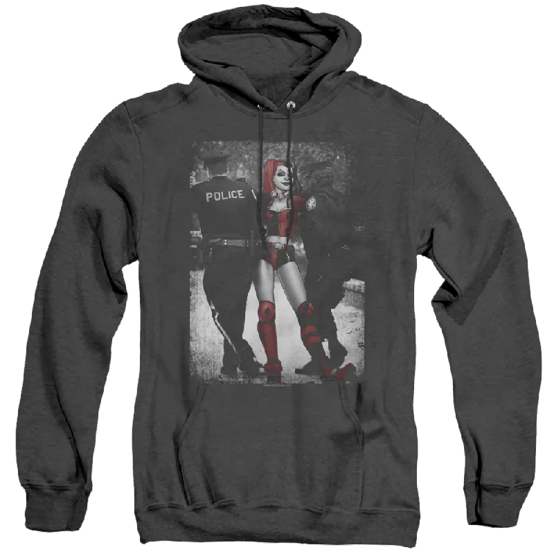 Harley Quinn Arrest - Heather Pullover Hoodie