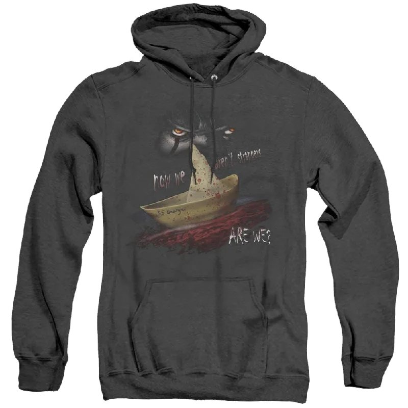 It Now We Arent Strangers - Heather Pullover Hoodie