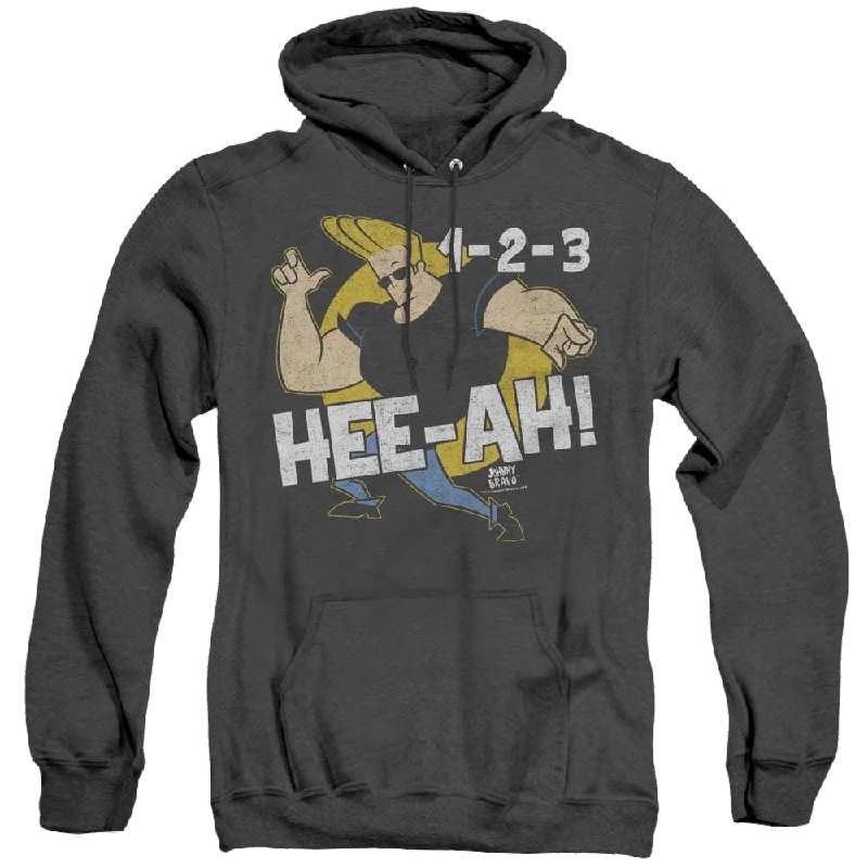 Johnny Bravo 123 - Heather Pullover Hoodie