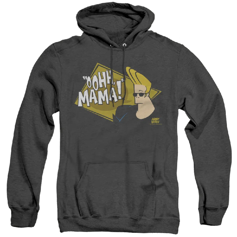 Johnny Bravo Oohh Mama - Heather Pullover Hoodie