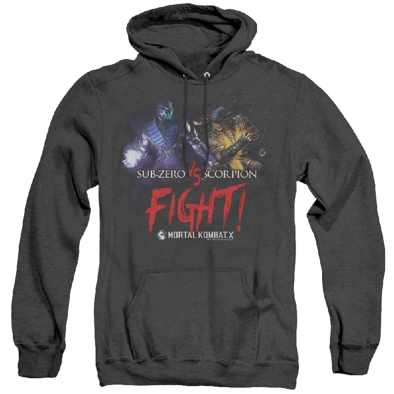 Mortal Kombat Fight - Heather Pullover Hoodie