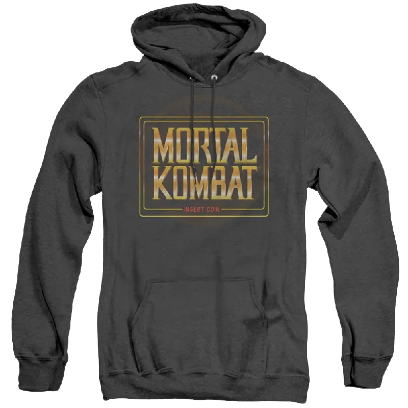 Mortal Kombat Insert Coin - Heather Pullover Hoodie