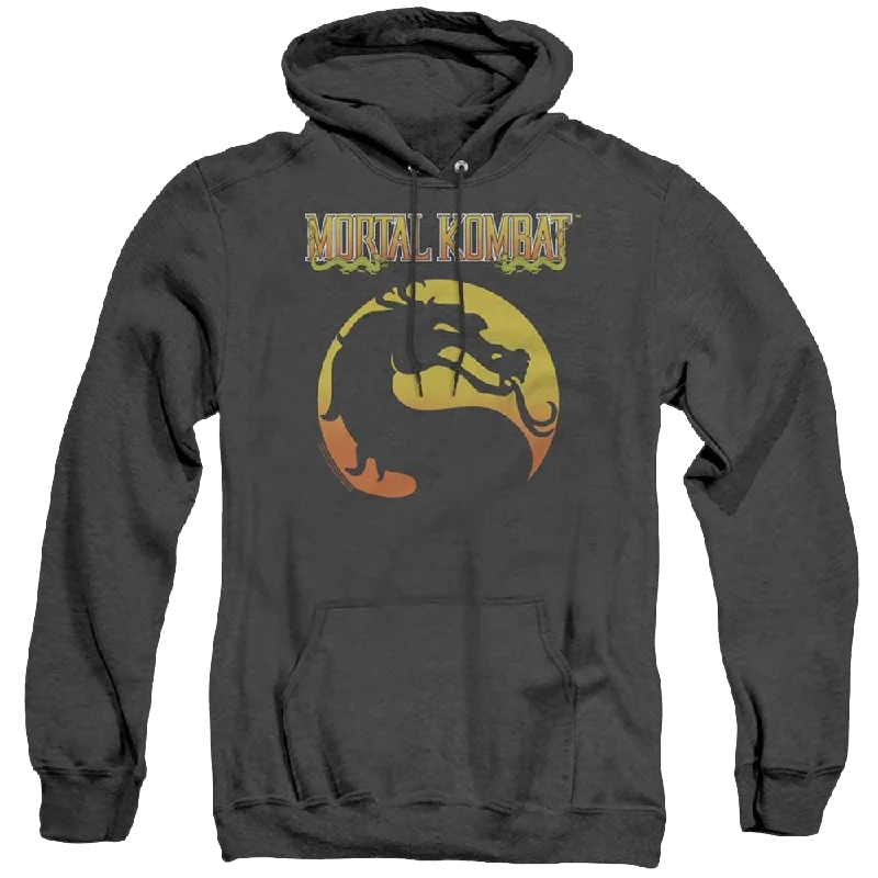 Mortal Kombat Logo - Heather Pullover Hoodie