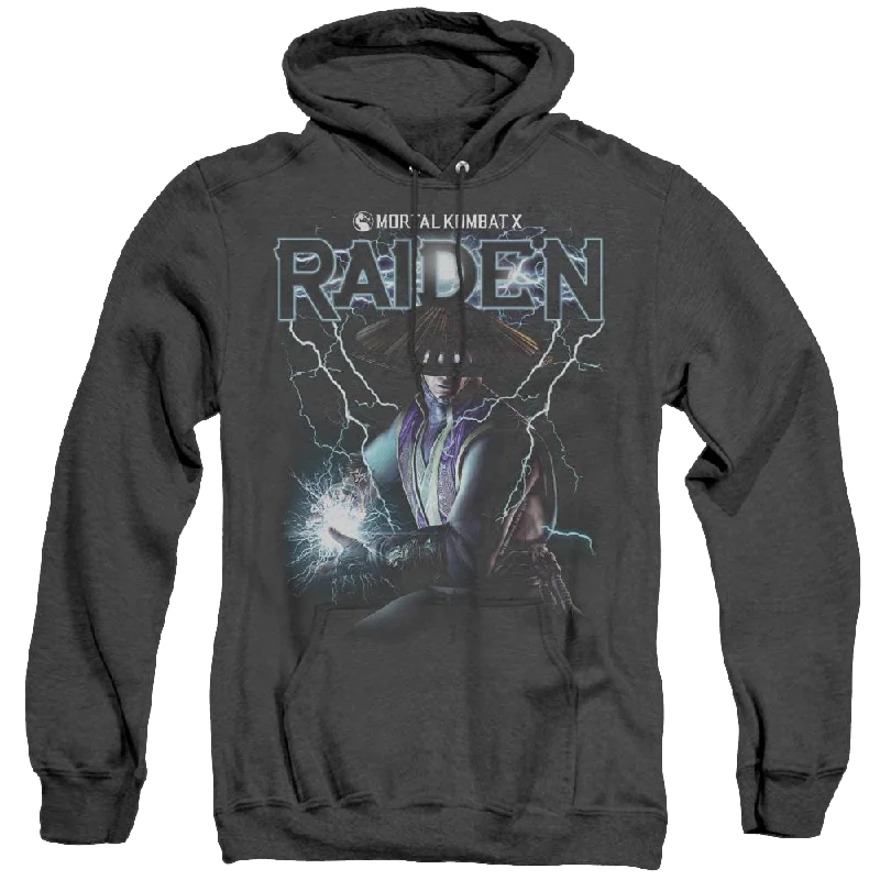 Mortal Kombat Raiden - Heather Pullover Hoodie