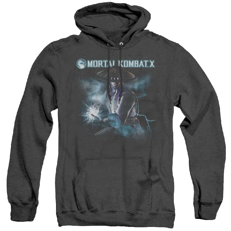 Mortal Kombat Raiden - Heather Pullover Hoodie