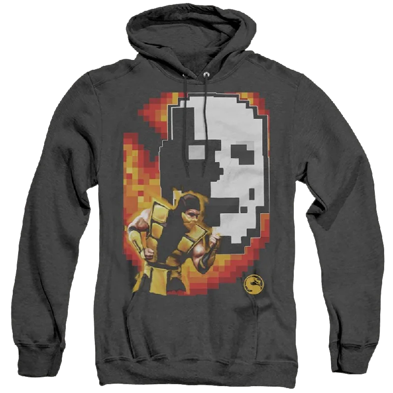 Mortal Kombat Scorpion - Heather Pullover Hoodie