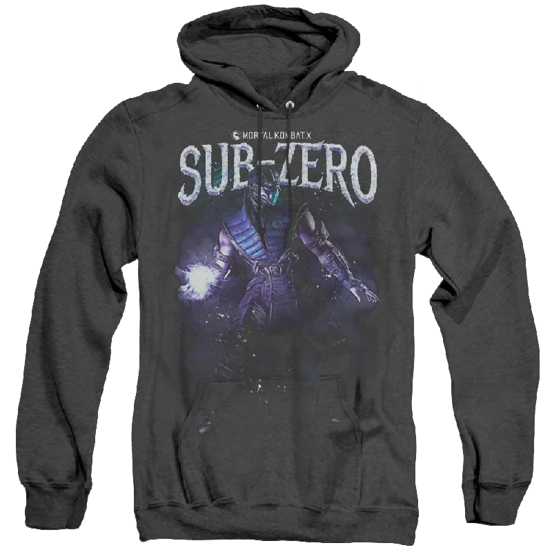 Mortal Kombat Sub-Zero - Heather Pullover Hoodie