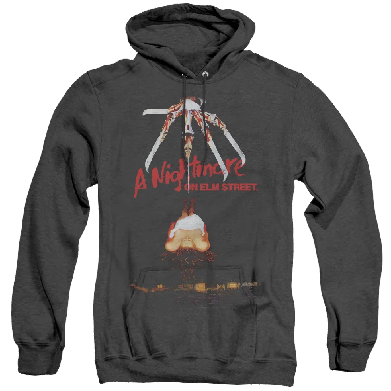 Nightmare On Elm Street Alternate Poster - Heather Pullover Hoodie