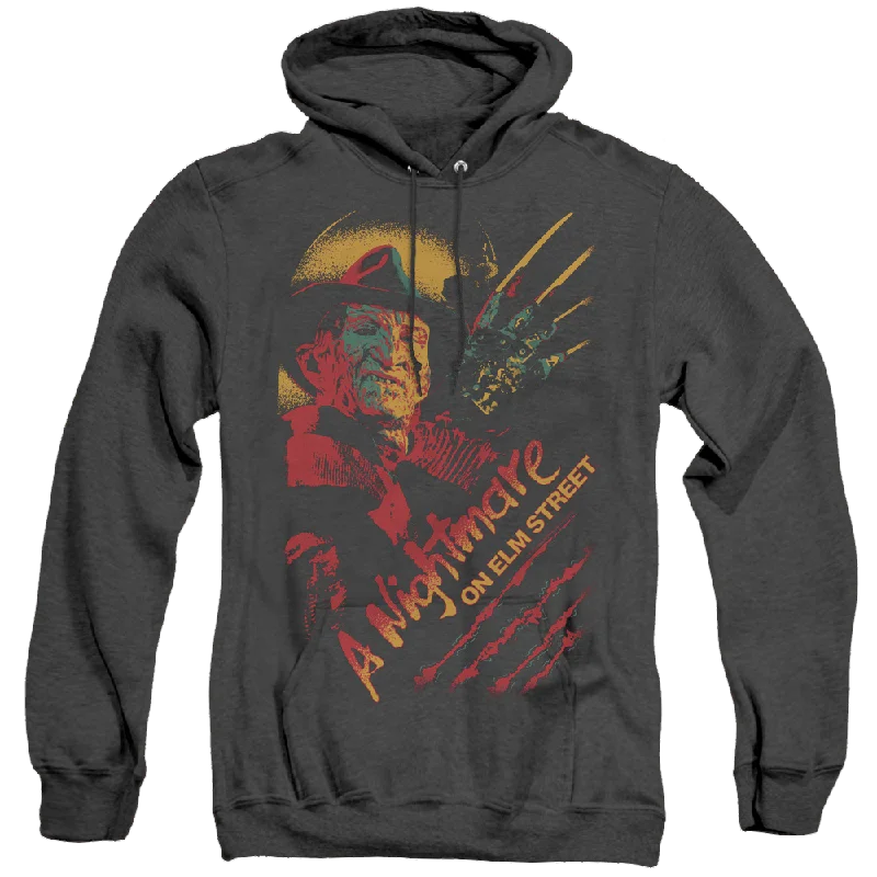 Nightmare On Elm Street Freddy Claws - Heather Pullover Hoodie