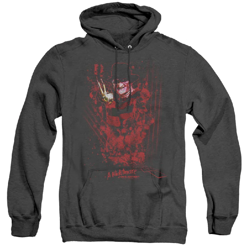 Nightmare On Elm Street One Two Freddys Coming For You - Heather Pullover Hoodie