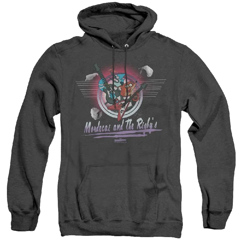 Regular Show, The Mordecai & The Rigbys - Heather Pullover Hoodie