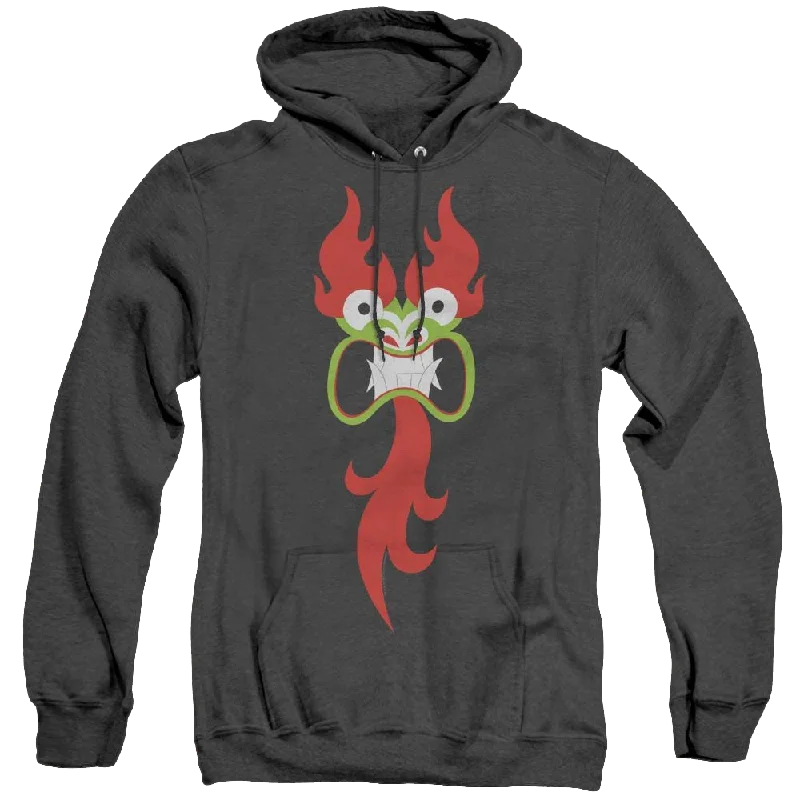 Samurai Jack Aku Face - Heather Pullover Hoodie