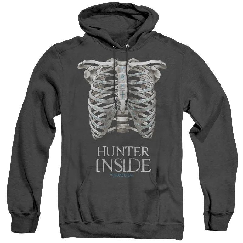 Supernatural Hunter Inside - Heather Pullover Hoodie