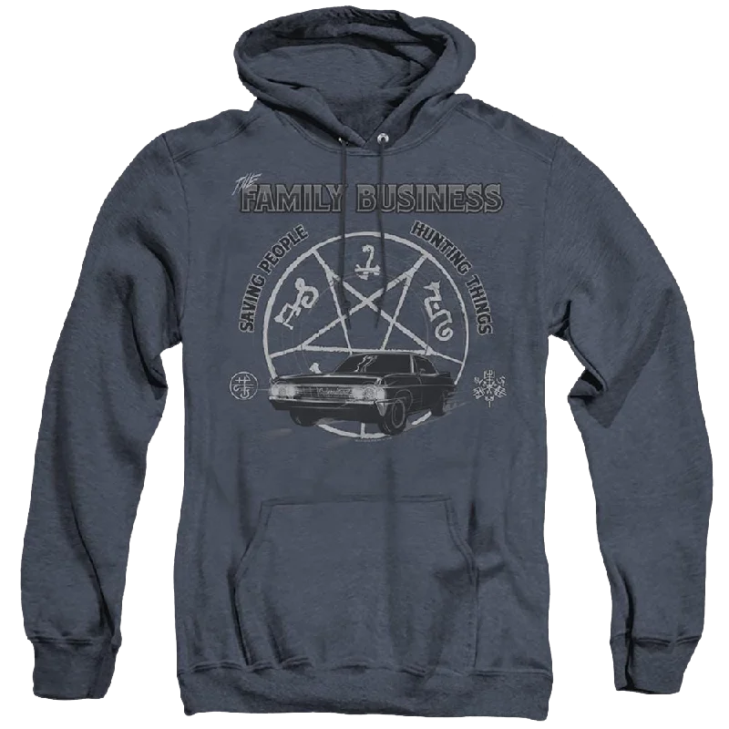 Supernatural Saving People And Hunting - Heather Pullover Hoodie