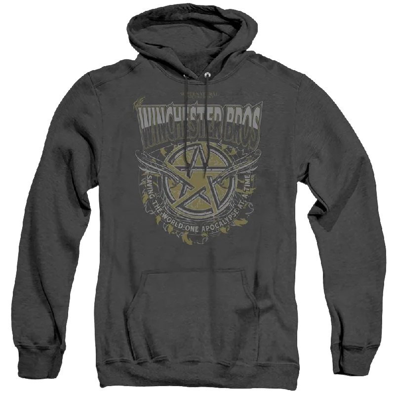 Supernatural Winchester Bros - Heather Pullover Hoodie