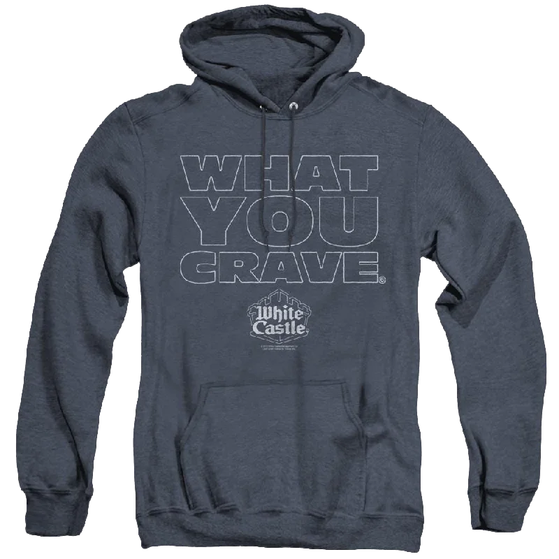 White Castle Craving - Heather Pullover Hoodie