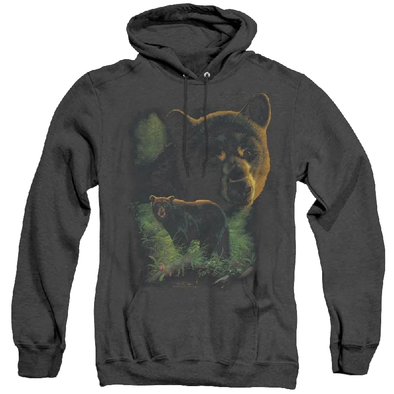 Wild Wings Black Bears - Heather Pullover Hoodie