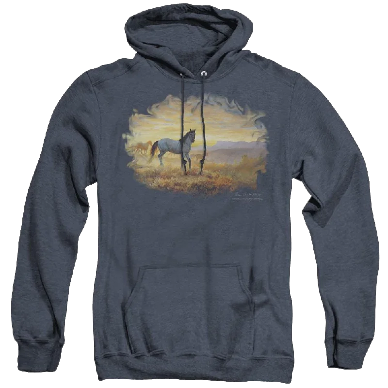 Wild Wings Dust At Dawn - Heather Pullover Hoodie