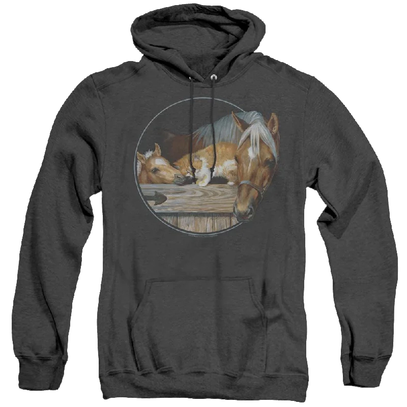 Wild Wings Everyone Loves Kitty - Heather Pullover Hoodie