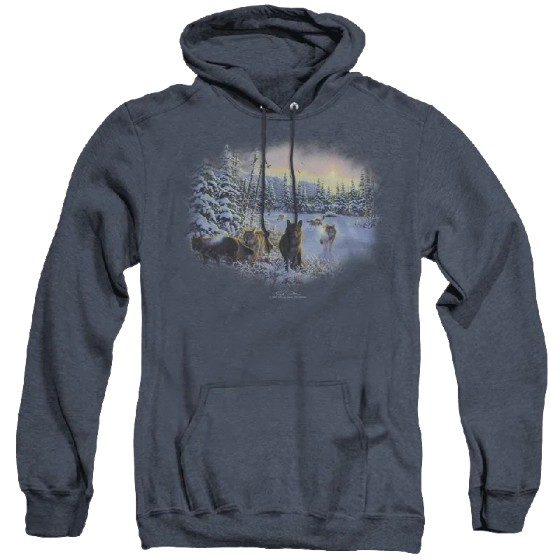 Wild Wings Hunters Moon The Spoils - Heather Pullover Hoodie