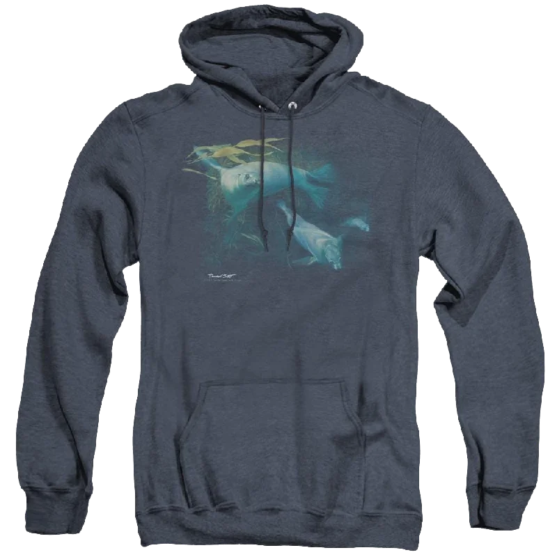 Wild Wings Kelp Patrol - Heather Pullover Hoodie