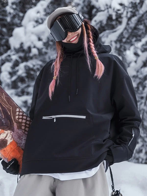 Women's Nandn Mountain Trend Baggy Snowboard Sweater Spandex Rayon Corduroy