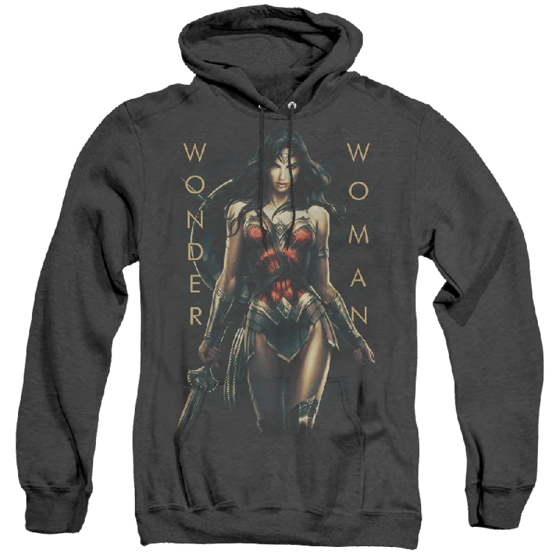 Wonder Woman Movie Armed And Dangerous - Heather Pullover Hoodie