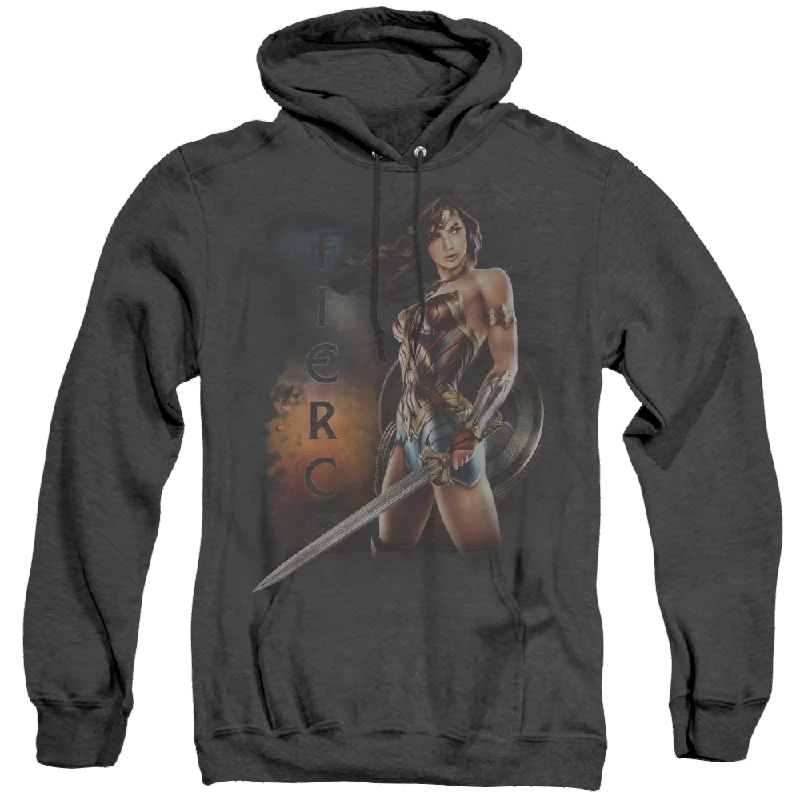 Wonder Woman Movie Fierce - Heather Pullover Hoodie