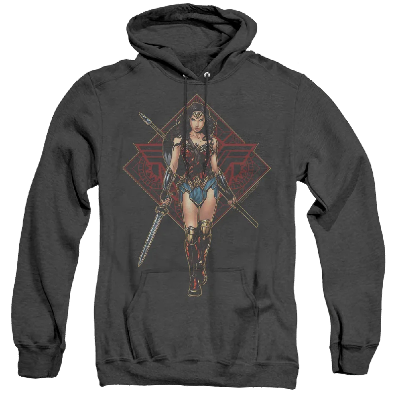 Wonder Woman Movie Warrior - Heather Pullover Hoodie