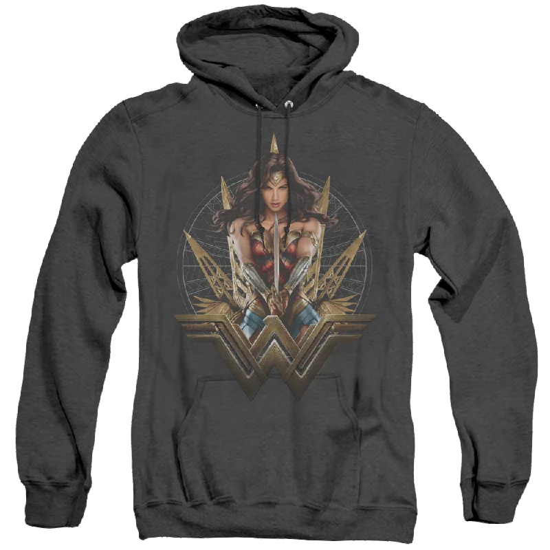 Wonder Woman Movie Wonder Blades - Heather Pullover Hoodie