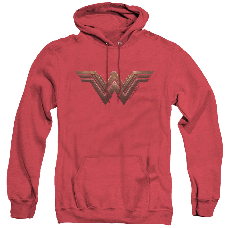 Wonder Woman Movie Wonder Woman Logo - Heather Pullover Hoodie