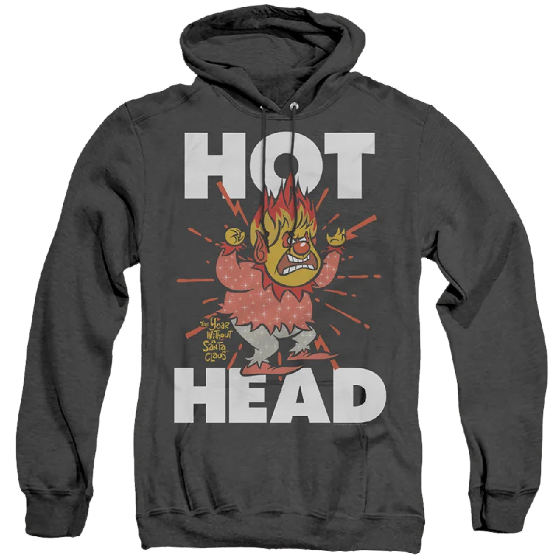 Year Without A Santa Claus, The Hot Head - Heather Pullover Hoodie