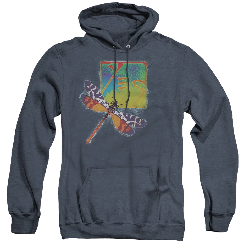 Yes Dragonfly - Heather Pullover Hoodie