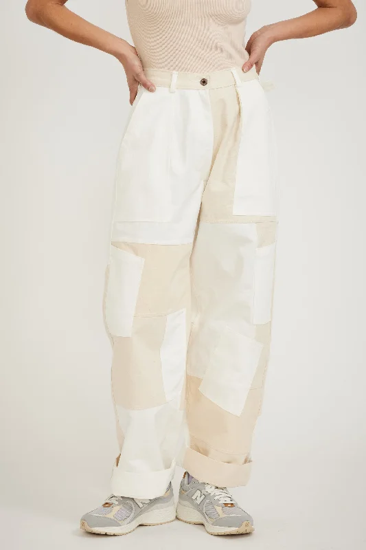 Freedom Flight Trousers Off White