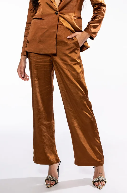 STAY RADIANT SATIN TROUSER