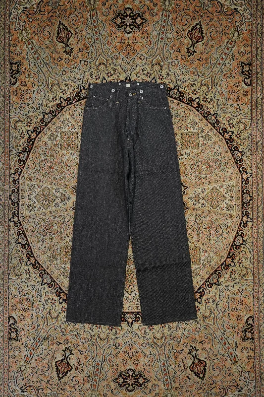 DENIM TROUSERS C.1920'S(RAW INDIGO)